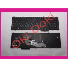 Клавіатура DELL Latitude E5540 rus black із підсвіткою