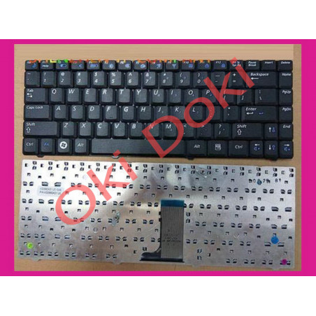 Клавіатура Samsung R517 R518 R519 BA59-02581C type 3 чорна англійська