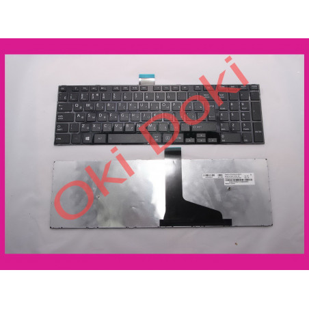 Клавиатура Toshiba Satellite C55 C55-A C55dt C50 black энтер горизонтальный type 4