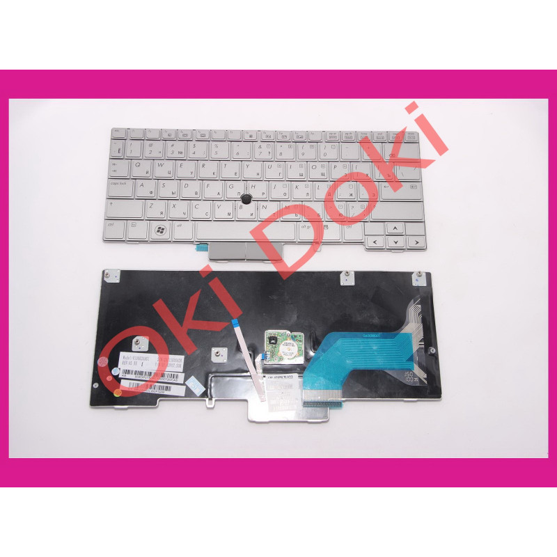Клавиатура HP EliteBook 2760p rus silver Клавиатура HP EliteBook 2760p rus silver