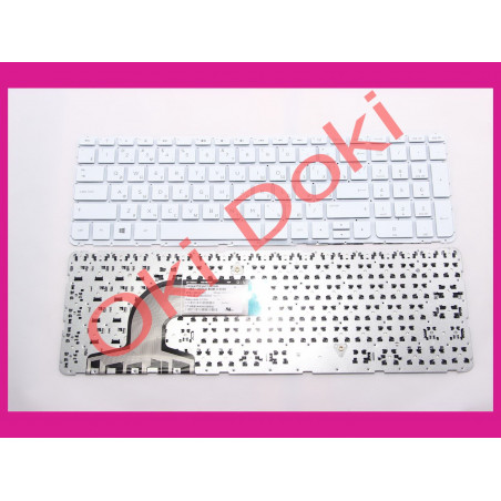Клавиатура HP Pavilion 15-E 15T-E 15Z-E 15-N 15T-N 15Z-N series rus белая без рамки type 1