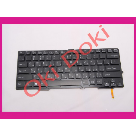 Клавиатура SONY SVE13 SVS13 Black с подсветкой