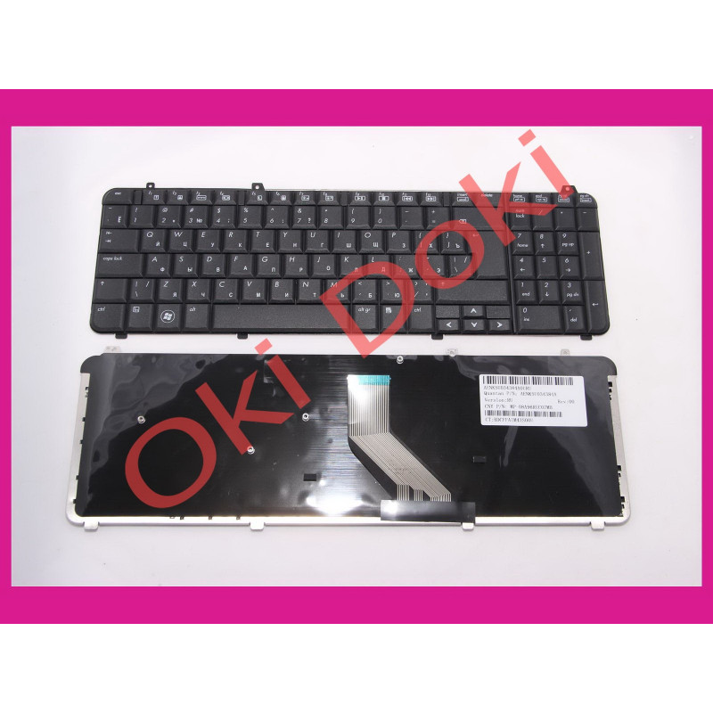 Клавиатура HP Pavilion dv6-1000 dv6-2000 черная вертикальный Enter type 3
