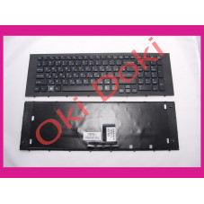 Клавиатура Sony Vaio VPC-EC черная с рамкой