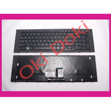 Клавиатура Sony Vaio VPC-EC черная с рамкой
