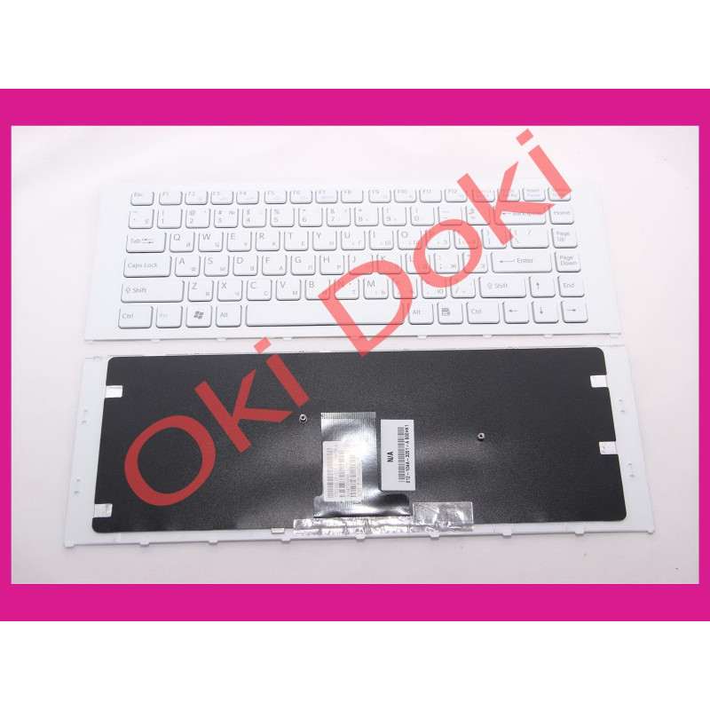 Клавиатура Sony Vaio VPC-EA VPCEA white frime Клавиатура Sony Vaio VPC-EA VPCEA white frime
