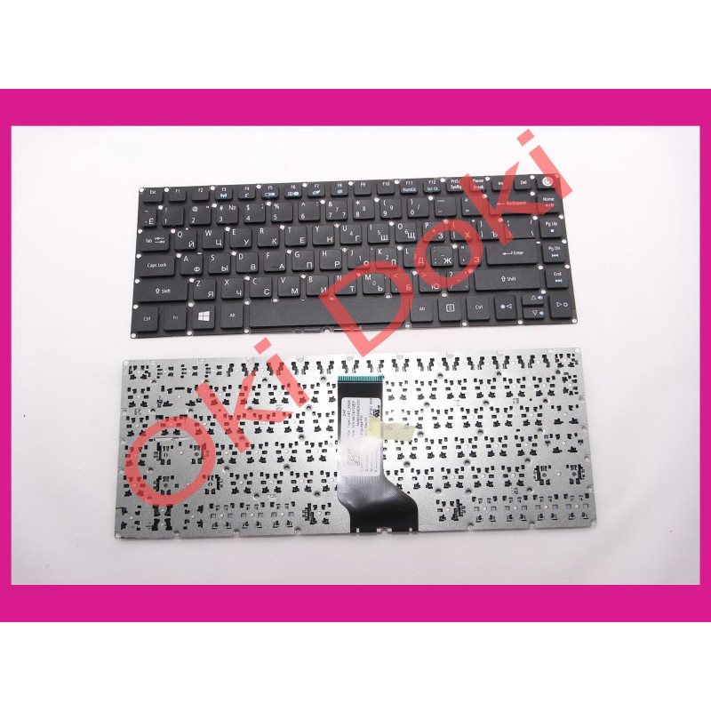 Клавиатура Acer E5-422 E5-473 E5-432 black without frime