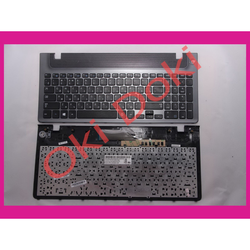 Клавиатура Samsung NP355V5C 355V5C NP350V5C 350V5C BA75-04093C серая рамка Клавиатура Samsung NP355V5C 355V5C NP350V5C 350V5C BA75-04093C серая рамка