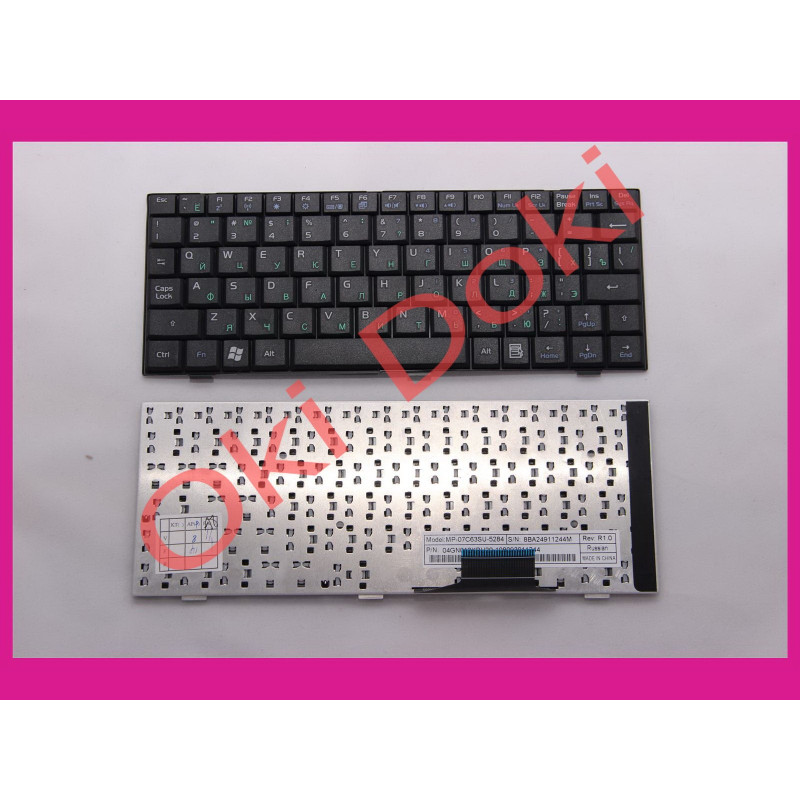 Клавиатура Asus Eee PC 700 701 900 901 902 4G 2G surf rus black type 2 Клавиатура Asus Eee PC 700 701 900 901 902 4G 2G surf rus black type 2