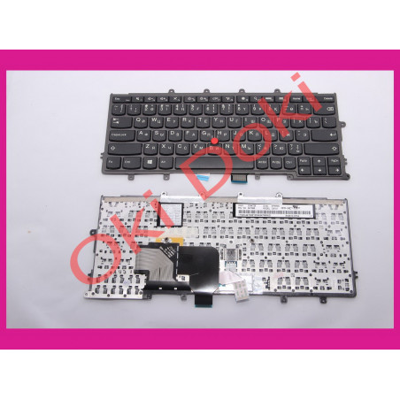 Клавиатура Lenovo (ThinkPad: X240 X240S X240i X250) rus black