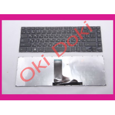 Клавиатура Toshiba Satellite L800 L830 M800 M805 C800 C800D C805 M840 RU Black глянцевая рамка type 2