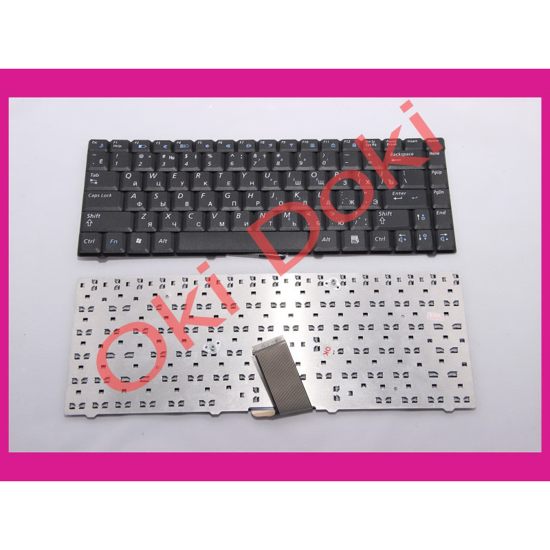 Клавіатура Samsung R517 R518 R519 BA59-02581C type 2 чорна
