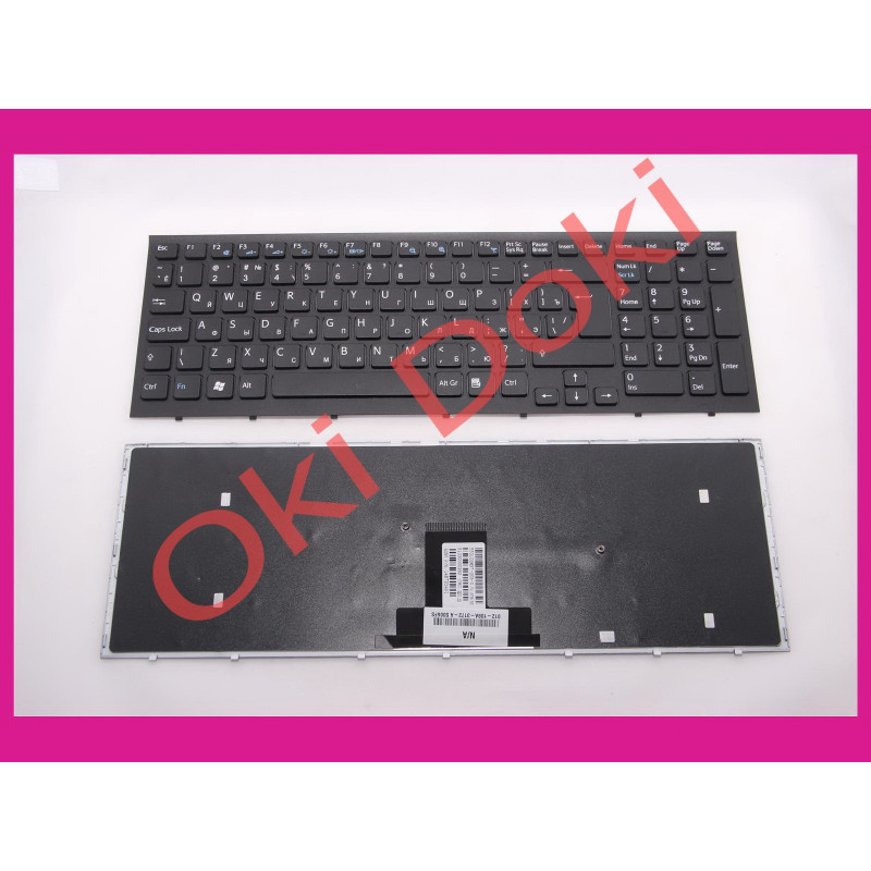 Клавиатура Sony Vaio VPC-EB черная с рамкой вертикальный Enter Клавиатура Sony Vaio VPC-EB черная с рамкой вертикальный Enter