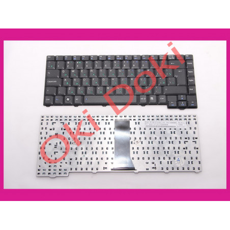 Клавиатура ASUS F2 F3 T11 rus black 28pin шлейф прямой