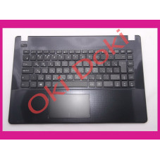 Клавиатура Asus X451 series Keyboard+touchpad+передняя панель rus