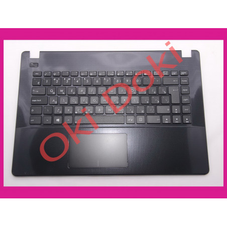 Клавиатура Asus X451 series Keyboard+touchpad+передняя панель rus