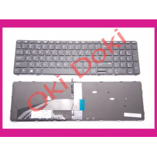 Клавиатура HP ProBook 450 G3 455 G3 470 G3650 G2 655 G2 rus black with frame backlith
