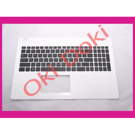 Клавиатура ASUS (X551 R512 series Keyboard+передняя панель) rus white