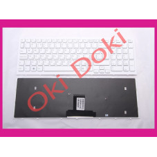 Клавіатура Sony Vaio VPC-EB white frime