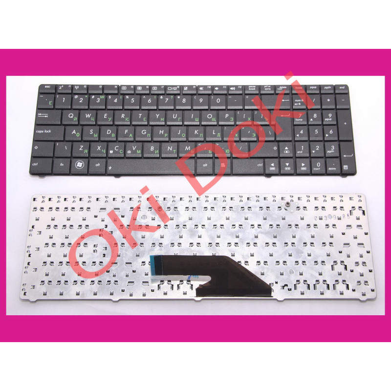 Клавіатура ASUS K75 K75DE K75VJ K75VM чорна вертикальний ентер