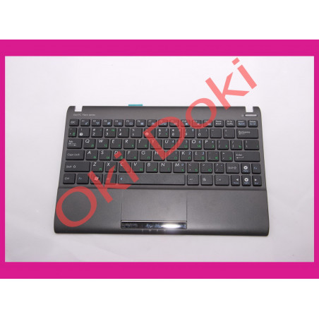 Клавиатура ASUS EeePC 1025C 1025CE keyboard+передняя панель rus black
