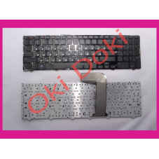 Клавиатура для ноутбука Dell Inspiron 5720 7720 N7110 XPS L702x Vostro 3750 черная английская русские наклейки type 2