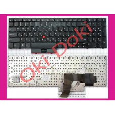 Клавиатура для ноутбука Lenovo ThinkPad Edge E520, E525 черная горизонтальный Enter