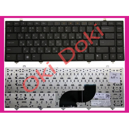 Клавіатура для ноутбука Dell Studio 14 14z 1440 1450 1457 чорна