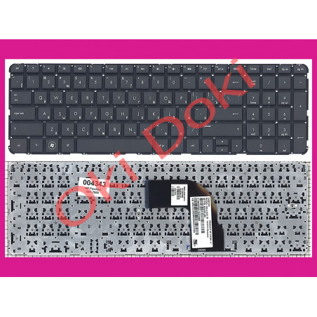 Клавіатура для ноутбука HP dv7-7000 Envy m7-1000 series black без рамки