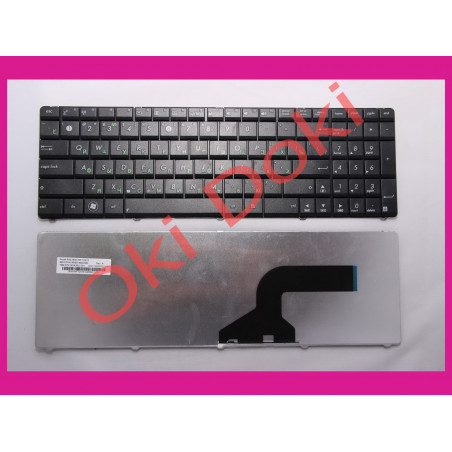 Клавітура для ноутбука Asus A52 K52 X54 N53 N61 N73 N90 P53 X54 X55 X61 із чорною рамкою N53 version Original type 4
