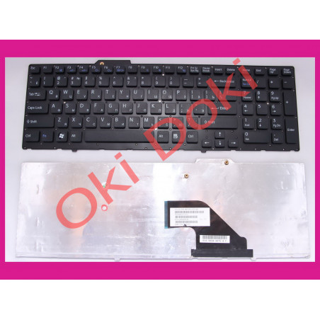 Клавиатура для ноутбука SONY VPC-F11, VPC-F12, VPC-F13 rus, black, без рамки