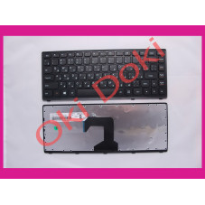 Клавіатура для ноутбука Lenovo S300 S400 S405 чорна type 2