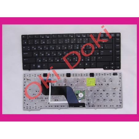 Клавіатура для ноутбука HP EliteBook 8440p, 8440w Compaq 8440p, 8440w rus, black з трекпоінтом type 1
