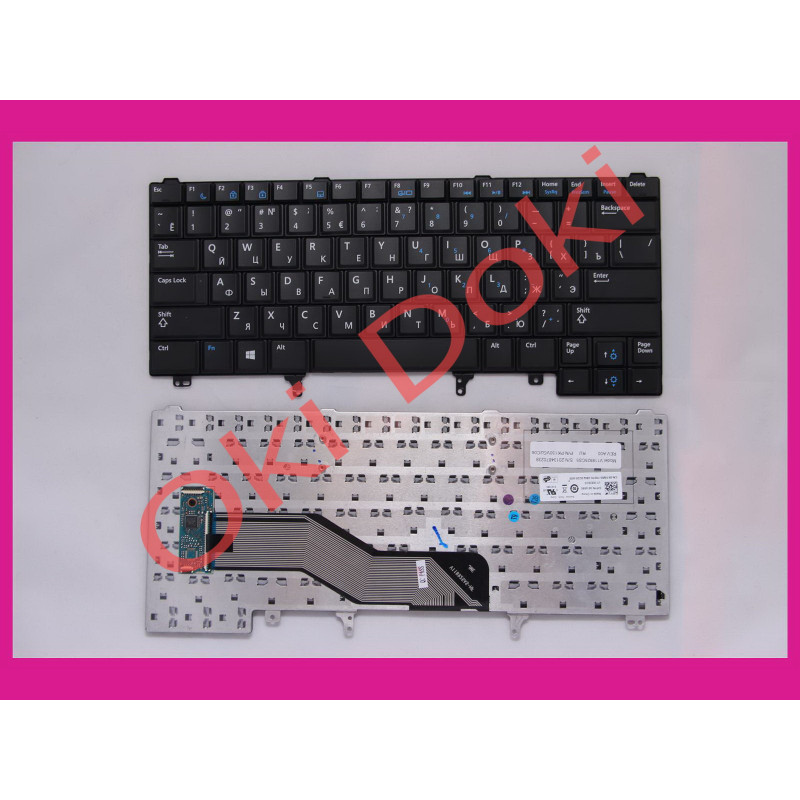Клавиатура для ноутбука Dell Latitude E6320 E6420 E5420 E6430 e6230 черная type 2
