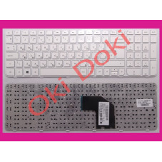 Клавіатура для ноутбука HP Pavilion G6-2000 біла із рамкою вертикальний Enter type 6 Клавіатура для ноутбука HP Pavilion G6-2000 біла із рамкою вертикальний Enter type 6