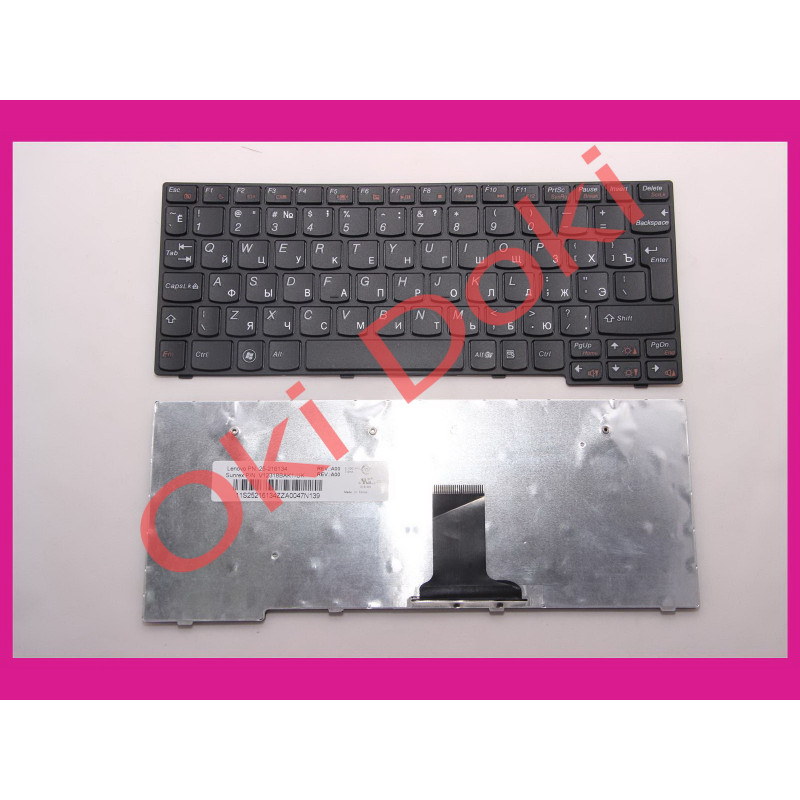 Клавиатура для ноутбука Lenovo IdeaPad S10-3 S10-3s S100 S110 black frime e10-30 type 5 вертикальный Enter Клавиатура для ноутбука Lenovo IdeaPad S10-3 S10-3s S100 S110 black frime e10-30 type 5 вертикальный Enter