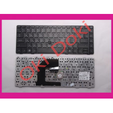 Клавиатура для ноутбука Hp Elitebook 8460 6460B 8410 8470 6465b 6470b 6475b черная с трекпоинтом и рамкой