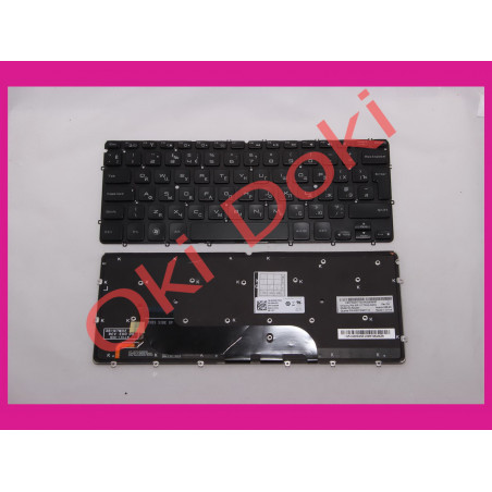 Клавиатура для ноутбука Dell XPS Ultrabook 12 13, XPS 13 9333 L321x, 322x с подсветкой вертикальный Enter type 2