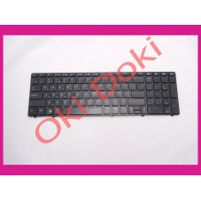 Клавиатура для ноутбука HP Probook 6560B 6565b 6570b 6575b Elitebook 8560p 8570 черная рамка