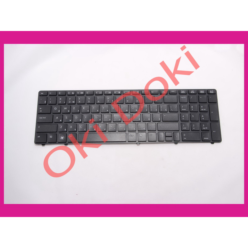 Клавиатура для ноутбука HP Probook 6560B 6565b 6570b 6575b Elitebook 8560p 8570 черная рамка