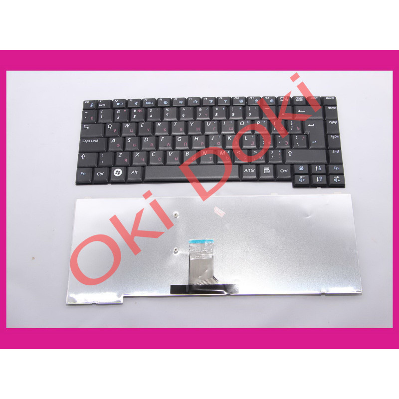 Клавіатура для ноутбука Samsung R510 R560 R60 R70 P510 P560 чорна BA59-02295L type 2
