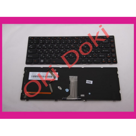 Клавиатура для ноутбука LENOVO Y480, Y485 rus, black