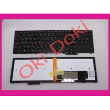 Клавиатура для ноутбука Lenovo ThinkPad Edge E531 E540 T540P черная REV 3 с подсветкой