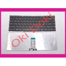 Клавиатура для ноутбука LENOVO IdeaPad 100S-14IBR, 300S-14ISK,500S-14ISK S41-70, U41-70 rus, black, без рамки