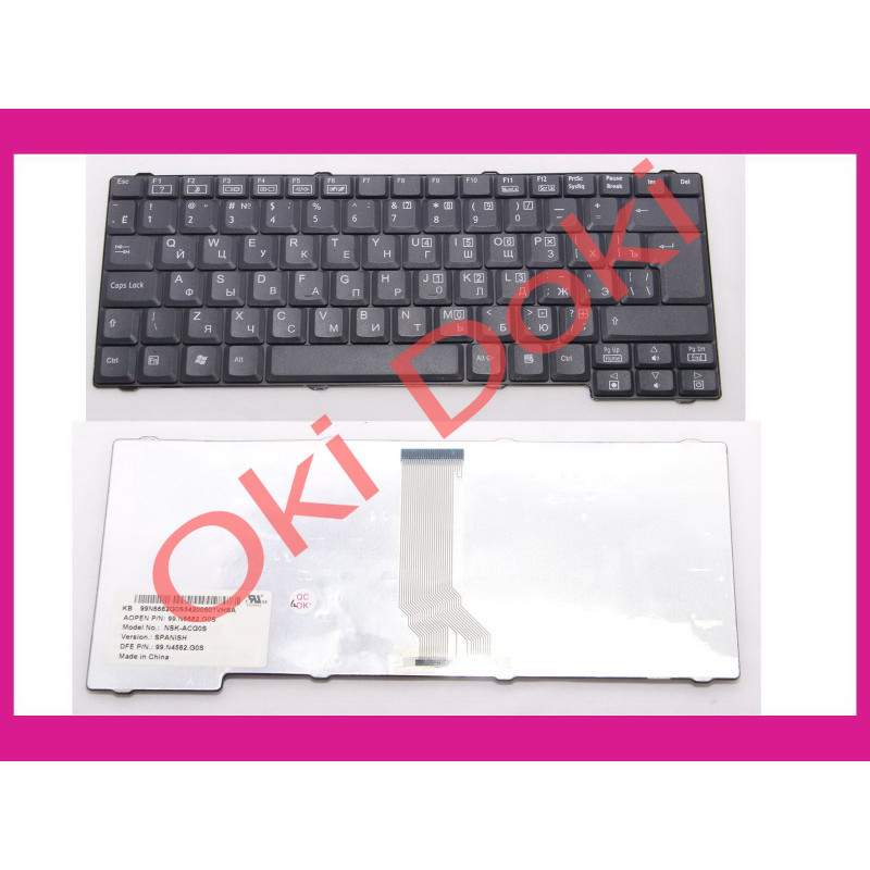 Клавиатура для ноутбука ACER TRAVELMATE 200 202 210 212 213 220 230 260 280 520 521 524 528 529 600 602 603 730 734 740