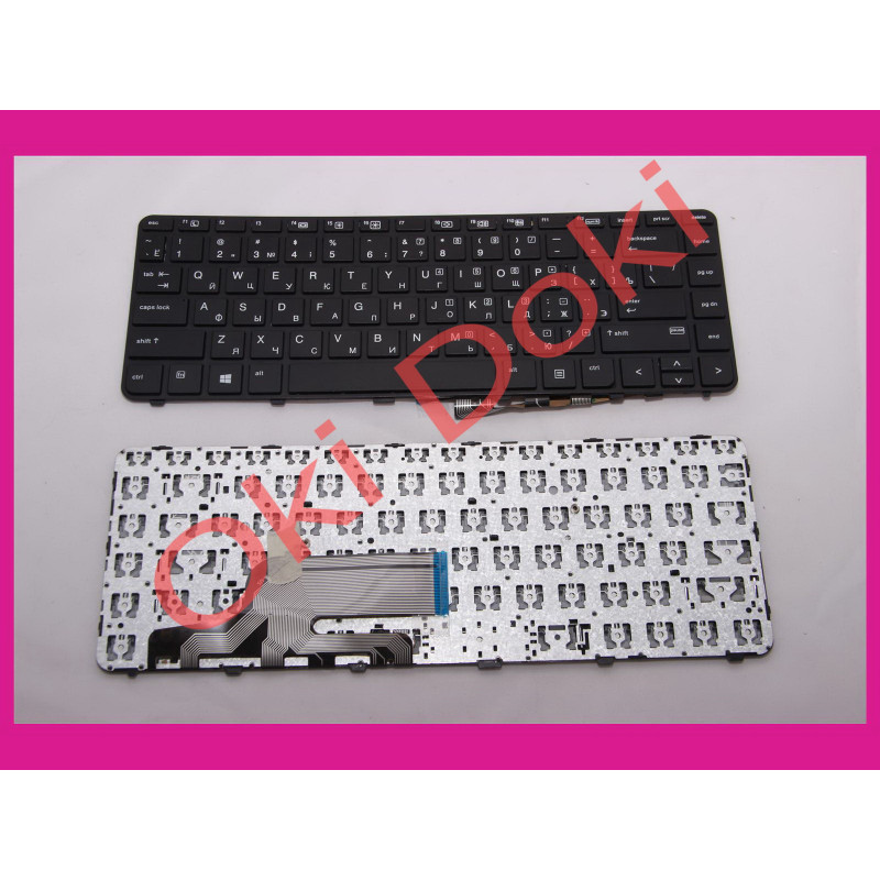 Клавіатура для ноутбука HP ProBook 430 G3, 440 G3 rus, black