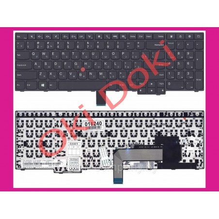 Клавіатура для ноутбука Lenovo ThinkPad E550 E550c E555 E560 E565