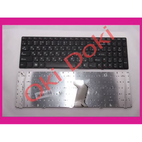 Клавиатура для ноутбука Lenovo IdeaPad B570 B575 B580 B590 V570 V575 V580 Z570 Z575 rus, black,