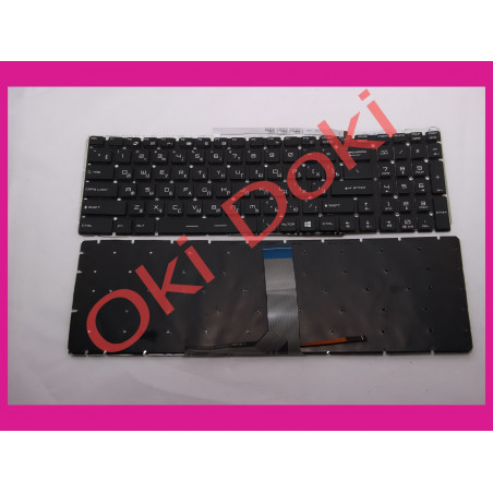 Клавіатура для ноутбука MSI GT62 GT72 GE62 GE72 GS60 GS70 GL62 GL72 GP62 GT72S CX62 з підсвіткой