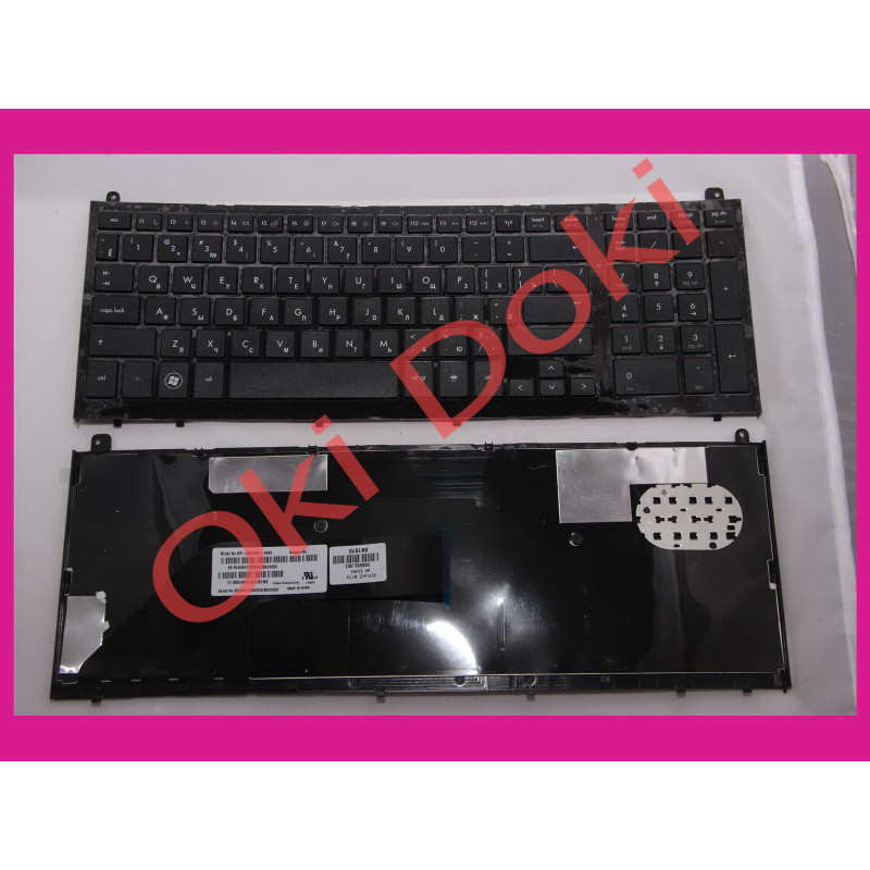 Клавіатура для ноутбука HP ProBook 4520S 4525s з рамкою горизонтальний ентер Клавіатура для ноутбука HP ProBook 4520S 4525s з рамкою горизонтальний ентер